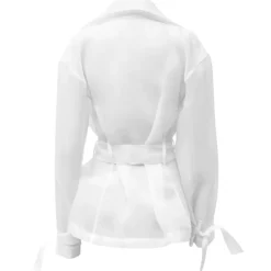 Belarex - Venice Blazer - White - Blazer - Lingerie - Luxury Exclusive Collection - Avvenice