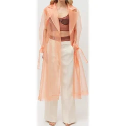 Belarex - Venice Coat - Peach - Coat - Lingerie - Luxury Exclusive Collection - Avvenice^ Jackets