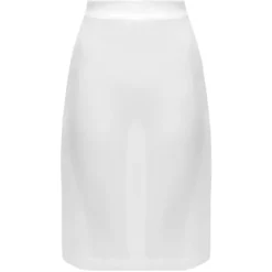 Belarex - Venice Midi Skirt - White - Skirt - Lingerie - Luxury Exclusive Collection - Avvenice^ Skirts