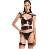 Belarex - Zurich Belt - Black - Suspender Belt - Lingerie - Luxury Exclusive Collection - Avvenice^ Swimwear