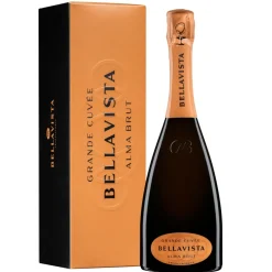 Bellavista - Grande Cuvée Alma Brut - Franciacorta D.O.C.G. - Gift Box - Luxury Limited Edition - 750 ml - Avvenice^ Wines