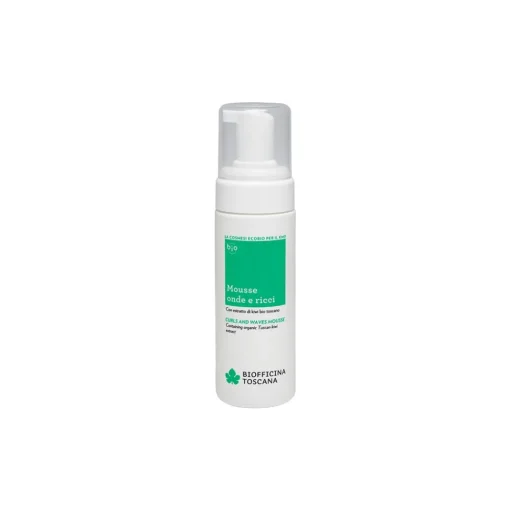 Biofficina Toscana - Curls and Waves Mousse - Body Line - Organic Vegan Cosmetics - Avvenice
