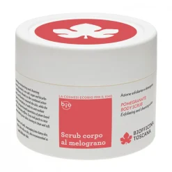 Biofficina Toscana - Pomegranate Body Scrub - Body Line - Organic Vegan Cosmetics - Avvenice^ Natural Cosmetics