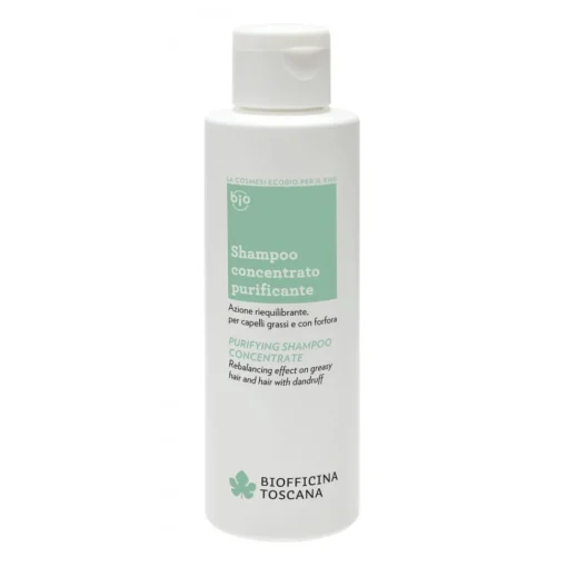 Biofficina Toscana - Purifying Shampoo Concentrate - Hair Line - Organic Vegan Cosmetics - Avvenice^ Natural Cosmetics