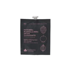 Biofficina Toscana - Radiance-Enhancing-Detox Black Clay Mask - Facial Line - Organic Vegan Cosmetics - Avvenice^ Natural Cosmetics