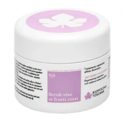 Biofficina Toscana - Red Berry Face Scrub - Facial Line - Organic Vegan Cosmetics - Avvenice^ Natural Cosmetics