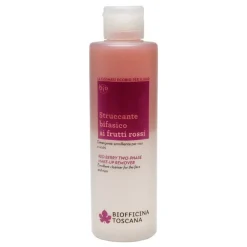 Biofficina Toscana - Red Berry Two-Phase Make-Up Remover - Facial Line - Organic Vegan Cosmetics - Avvenice^ Natural Cosmetics