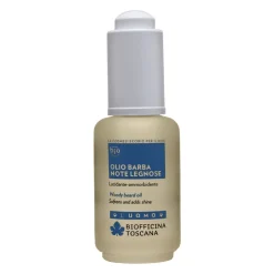 Biofficina Toscana - Woody Beard Oil - Men's Line - Organic Vegan Cosmetics - Avvenice^ Natural Cosmetics