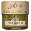 BioOrto - Organic Basil Pesto with Garlic - Organic Preserved Foods - 180 g - Avvenice^ Preserved Foods