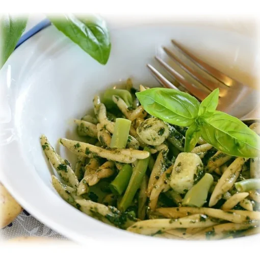 BioOrto - Organic Basil Pesto with Garlic - Organic Preserved Foods - 180 g - Avvenice^ Preserved Foods