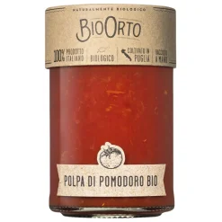 BioOrto - Organic Tomato Pulp - Organic Preserved Foods - 350 g - Avvenice^ Preserved Foods