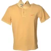 BoB Company - Polo Shirt with Short Sleeves and Print Detail - Yellow - T-Shirt - Made in Italy - Luxury Exclusive Collection - Avvenice^ T-shirt