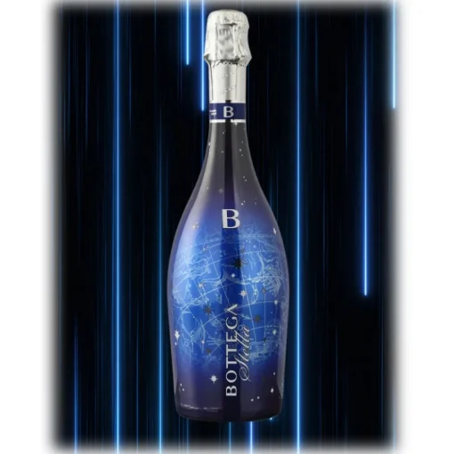 Bottega - Star - Stella Millesimato Brut - Speciale Cuveé - Led Edition - Luxury Limited Edition Prosecco - Avvenice