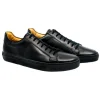Bottega Senatore - Carulo - Sneakers - Black - Italian Handmade Man Shoes - High Quality Leather Shoes - Avvenice^ Shoes