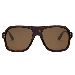 Bottega Veneta - Acetate Aviator Classic Sunglasses - Brown Havana - Sunglasses - Eyewear - Avvenice^ Sunglasses & Eyewear