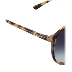 Bottega Veneta - Acetate Aviator Classic Sunglasses - Brown Havana - Sunglasses - Eyewear - Avvenice