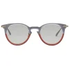 Bottega Veneta - Acetate Round Sunglasses - Grey Transparent - Sunglasses - Eyewear - Avvenice^ Sunglasses & Eyewear