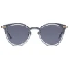 Bottega Veneta - Acetate Round Sunglasses - Grey Black - Sunglasses - Eyewear - Avvenice^ Sunglasses & Eyewear