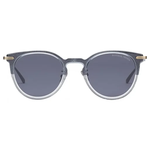 Bottega Veneta - Acetate Round Sunglasses - Grey Black - Sunglasses - Eyewear - Avvenice^ Sunglasses & Eyewear