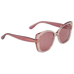 Bottega Veneta - Acetate Square Oversize Sunglasses - Pink - Sunglasses - Eyewear - Avvenice