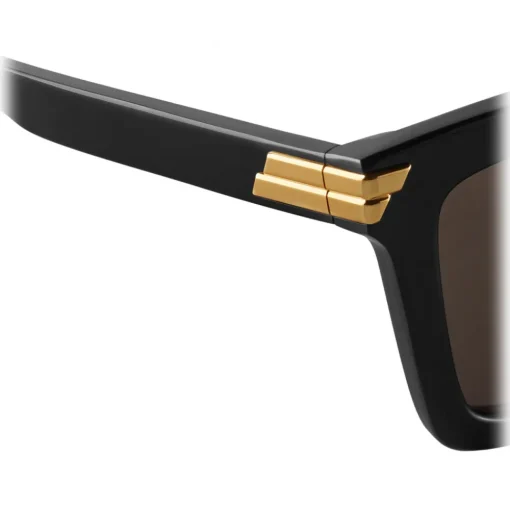 Bottega Veneta - Acetate Square Oversize Sunglasses - Black Grey - Sunglasses - Eyewear - Avvenice^ Sunglasses & Eyewear
