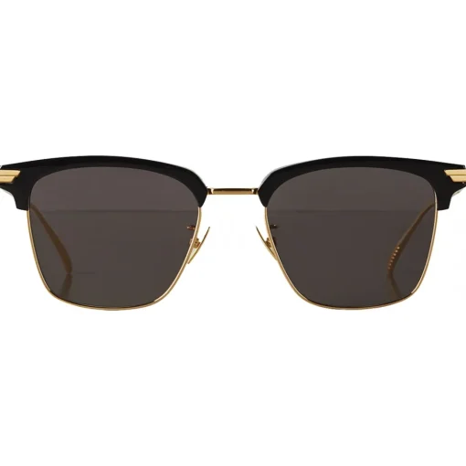 Bottega Veneta - Clubmaster Sunglasses - Black Gold - Sunglasses - Eyewear - Avvenice^ Sunglasses & Eyewear