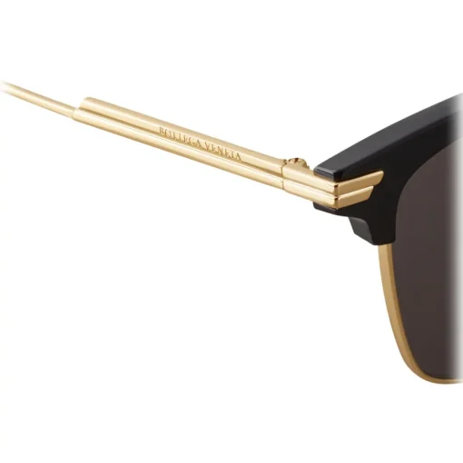 Bottega Veneta - Clubmaster Sunglasses - Black Gold - Sunglasses - Eyewear - Avvenice^ Sunglasses & Eyewear