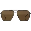Bottega Veneta - Metal Aviator Sunglasses - Black - Sunglasses - Eyewear - Avvenice^ Sunglasses & Eyewear