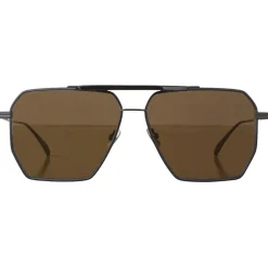 Bottega Veneta - Metal Aviator Sunglasses - Black - Sunglasses - Eyewear - Avvenice^ Sunglasses & Eyewear