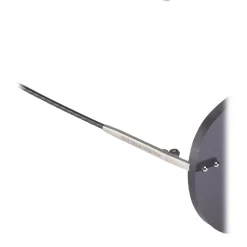 Bottega Veneta - Metal Aviator Sunglasses - Silver Grey - Sunglasses - Eyewear - Avvenice