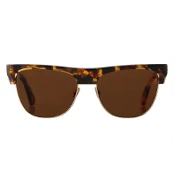 Bottega Veneta - The Original 03 Classic Sunglasses - Havana - Sunglasses - Eyewear - Avvenice