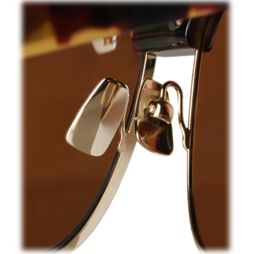 Bottega Veneta - The Original 03 Classic Sunglasses - Havana - Sunglasses - Eyewear - Avvenice