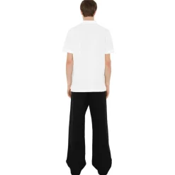 Burberry - Cotton Polo Shirt - White - Exclusive Collection - Avvenice