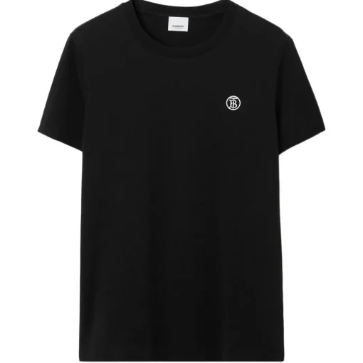 Burberry - Cotton T-Shirt - Black - Exclusive Collection - Avvenice