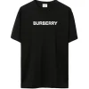 Burberry - Logo Cotton T-Shirt - Black - Exclusive Collection - Avvenice