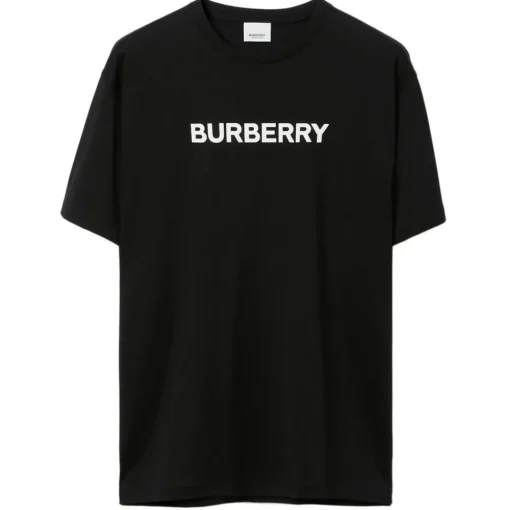 Burberry - Logo Cotton T-Shirt - Black - Exclusive Collection - Avvenice