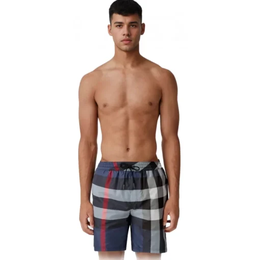 Burberry - Men’s Check Swim Shorts - Exclusive Collection - Avvenice^ Swimwear