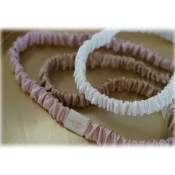by Dariia Day - Silk Headband and Scrunchie Set - Blush Pink - Fashion - Mulberry Silk - Silk Headband and Scrunchie - Luxury - Avvenice
