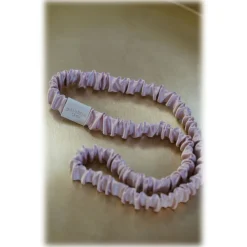 by Dariia Day - Silk Headband - Blush Pink - Fashion - New Collection - Mulberry Silk - Artisan Silk Headband - Luxury - Avvenice^ Other Accessories