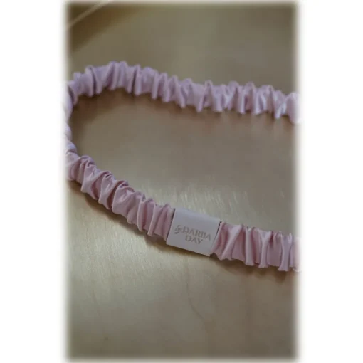 by Dariia Day - Silk Headband - Blush Pink - Fashion - New Collection - Mulberry Silk - Artisan Silk Headband - Luxury - Avvenice^ Other Accessories