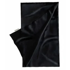 by Dariia Day - Silk Pillowcase - Midnight Black - Bedding - Home - Mulberry Silk - Artisan Silk Pillowcase - Luxury - Avvenice