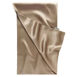 by Dariia Day - Silk Pillowcase - French Beige - Bedding - Home - Mulberry Silk - Artisan Silk Pillowcase - Luxury - Avvenice^ Bedding