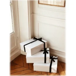 by Dariia Day - Silk Travel Set - Black Midnight - Bedding - Home - Mulberry Silk - Artisan Silk Pillowcase - Luxury - Avvenice