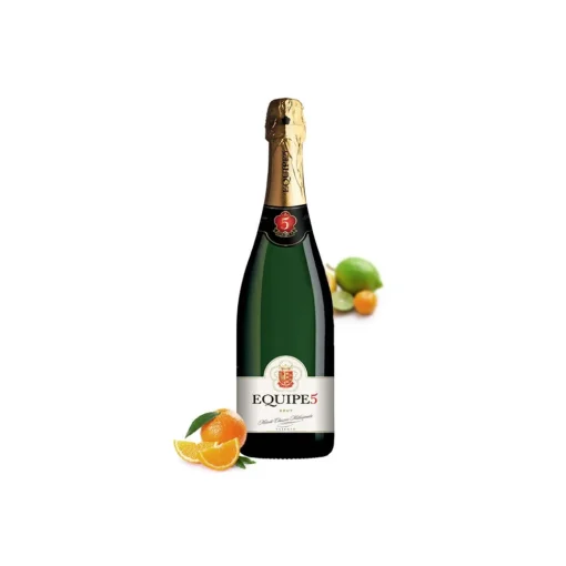 Equipe5 Cantina di Soave - - Sparkling Brut D.O.C. - Jeroboam with Wooden Case - 3 l - Sparkling Wines Classic Method Talent - Avvenice^ Wines