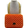 CapriNina - Ninetta Silke - Fine Bag Handmade in Capri - Orange - Handmade in Italy - Exclusive Luxury - Avvenice^ Bags & Trolley | Bags