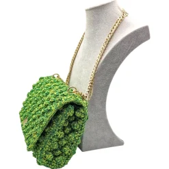 CapriNina - Ninetta Versy - Fine Bag Handmade in Capri - Double Green - Handmade in Italy - Exclusive Luxury - Avvenice^ Bags & Trolley | Bags