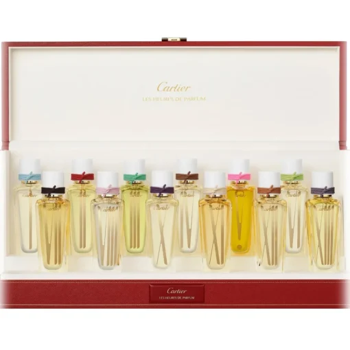 Cartier Beauty Cartier - Les Heures de Parfum Collection Case - Luxury Fragrances - 12 x 75 ml - Avvenice