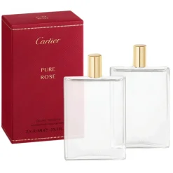 Cartier Beauty Cartier - Les Nécessaires à Parfum Pure Rose Eau de Toilette Refill Pack - Luxury Fragrances - 2 x 30 ml - Avvenice^ Fragrances