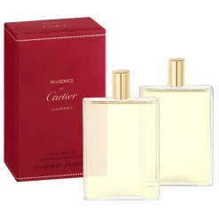 Cartier Beauty Cartier - Les Nécessaires à Parfum Rivières de Cartier Luxuriance Eau de Toilette Refill Pack - Luxury Fragrances - 2 x 30 ml - Avvenice