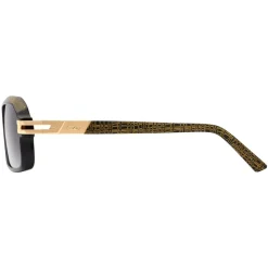 Cazal - Vintage 6004 3 100 - Legendary - Deluxe - Black Gold - Sunglasses - Eyewear - Avvenice^ Sunglasses & Eyewear